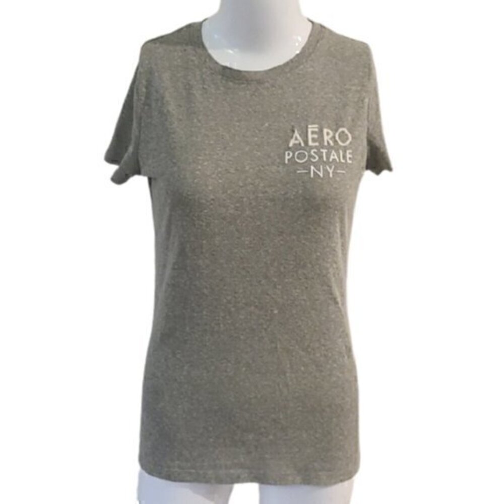 [Aeropostale] Gray Crew Neck T-shirt - Size M